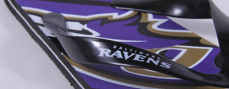 Baltimore Ravens FOCO Big Logo Flip Flops
