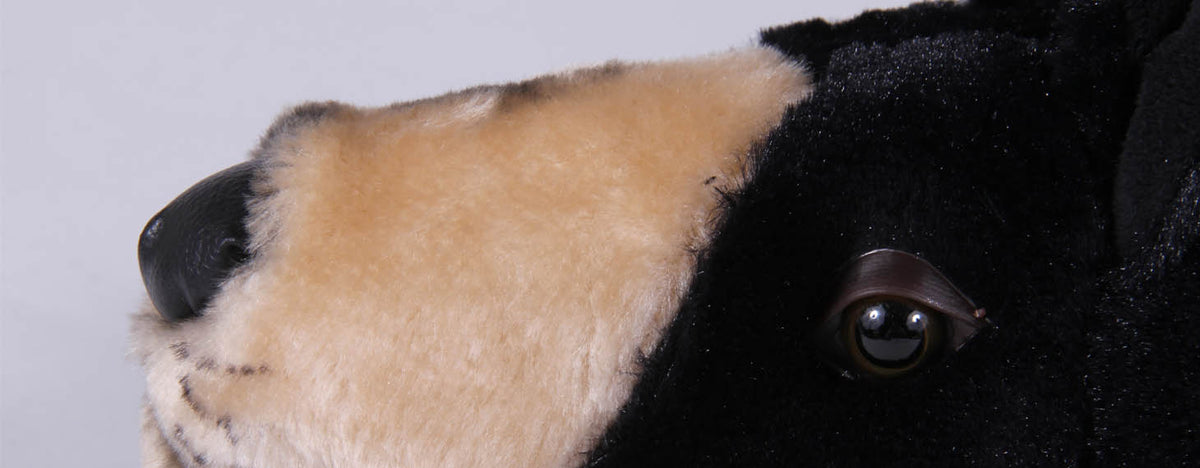 Black Bear Comfy Animal Slippers