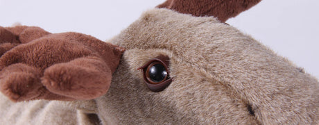 Moose Comfy Animal Slippers
