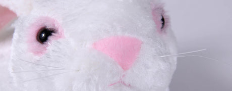 White Bunny Comfy Animal Slippers