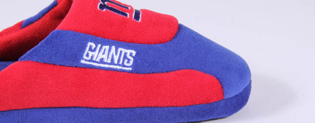 New York Giants Low Pro ComfyFeet Indoor House Slippers