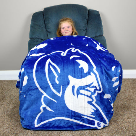 Duke Blue Devils Huge Soft Plush Throw Blanket, 86" x 63"