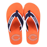Chicago Bears FOCO Contour Flip Flops Sandals