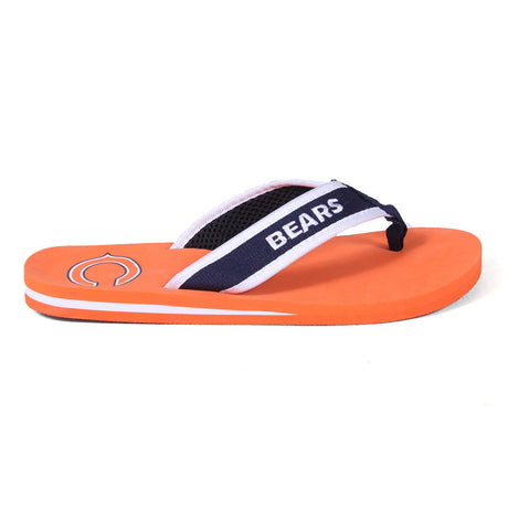 Chicago Bears FOCO Contour Flip Flops Sandals