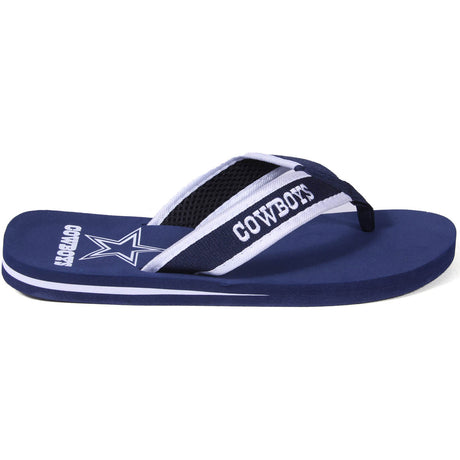 Dallas Cowboys FOCO Contour Flip Flops Sandals