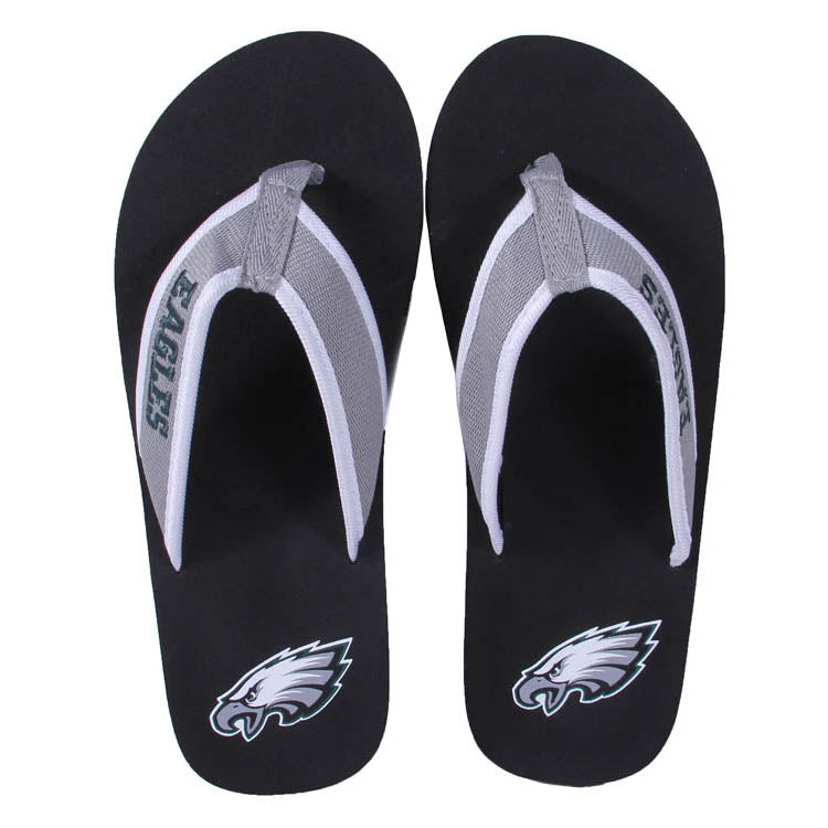 Philadelphia Eagles FOCO Contour Flip Flops Sandals