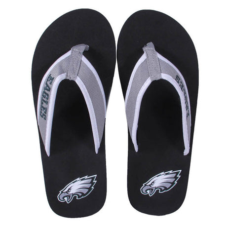 Philadelphia Eagles FOCO Contour Flip Flops Sandals