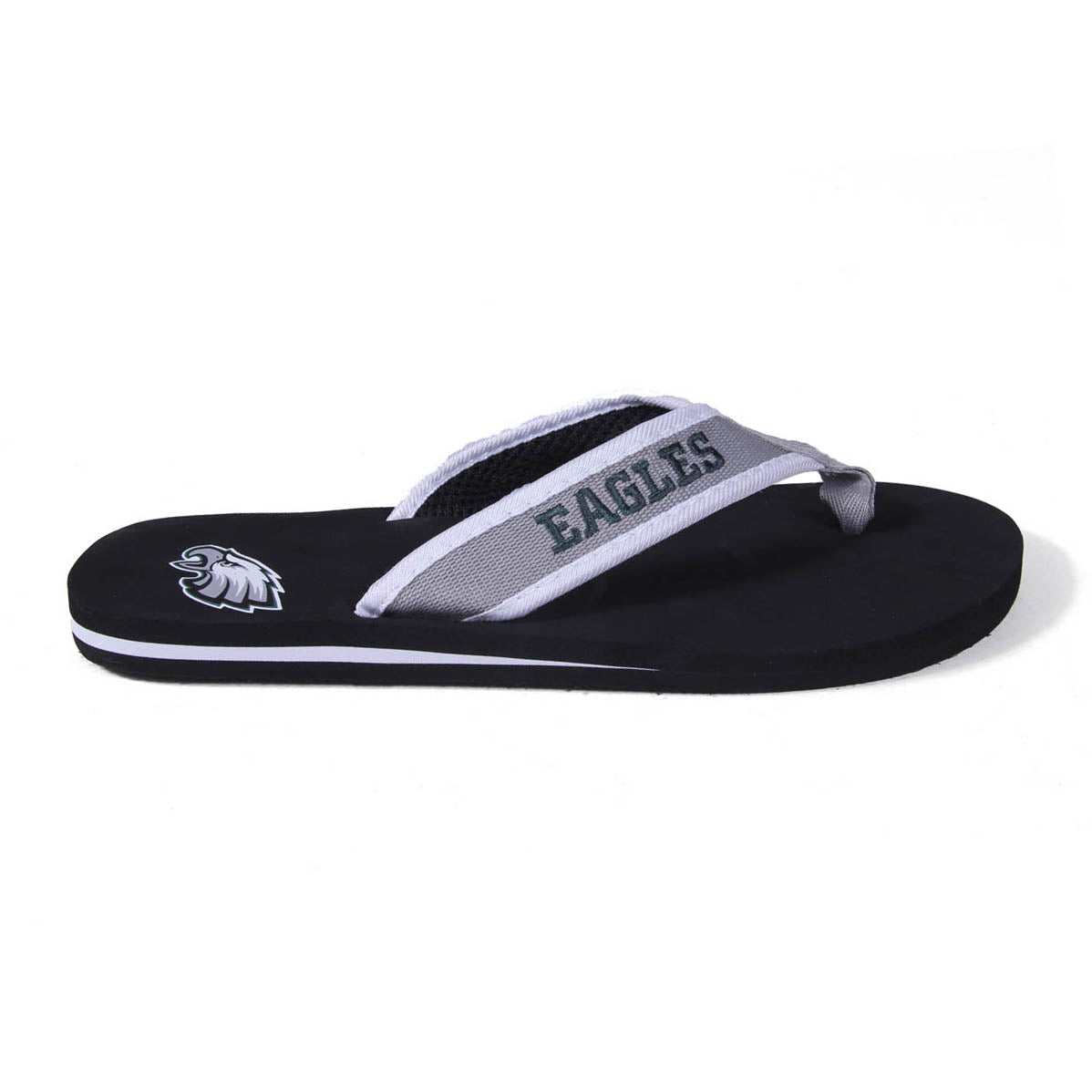 Philadelphia Eagles FOCO Contour Flip Flops Sandals