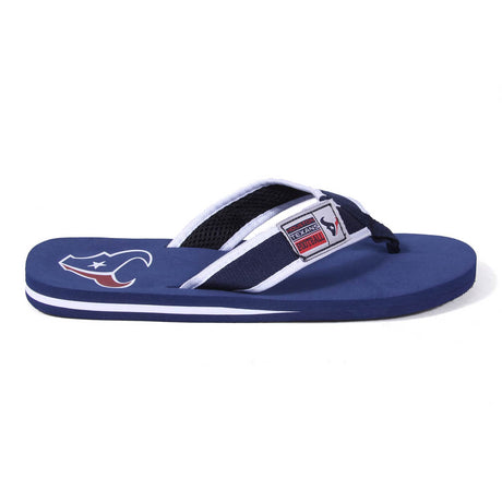 Houston Texans FOCO Contour Flip Flops Sandals