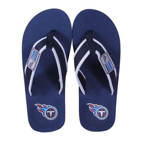 Tennessee Titans FOCO Contour Flip Flops Sandals