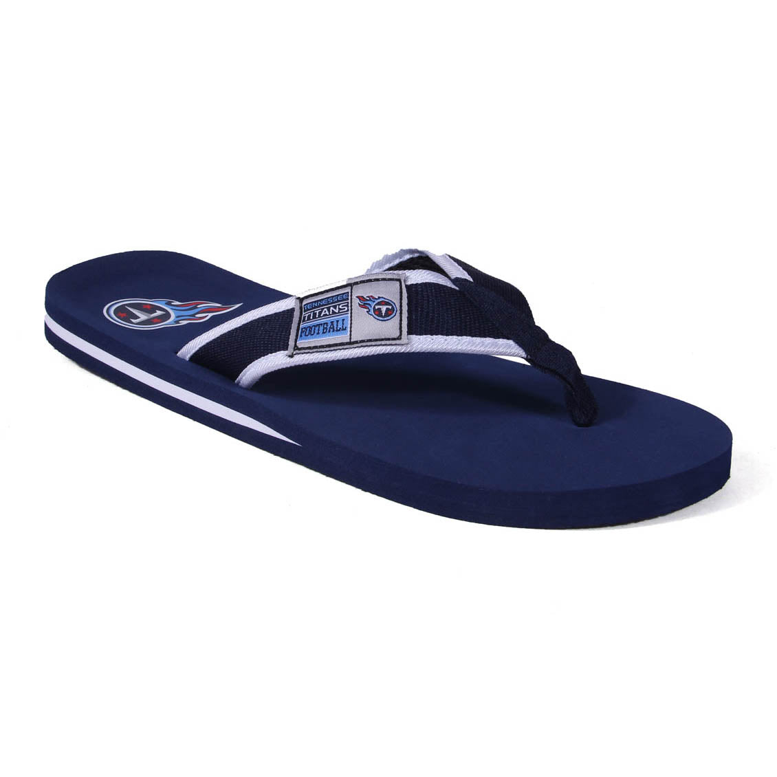 Tennessee Titans FOCO Contour Flip Flops Sandals