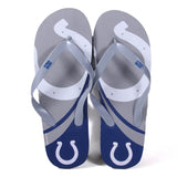 Indianapolis Colts FOCO Big Logo Flip Flops