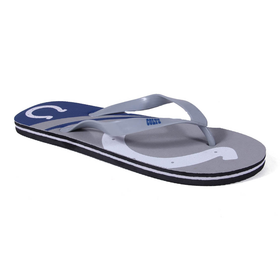 Indianapolis Colts FOCO Big Logo Flip Flops
