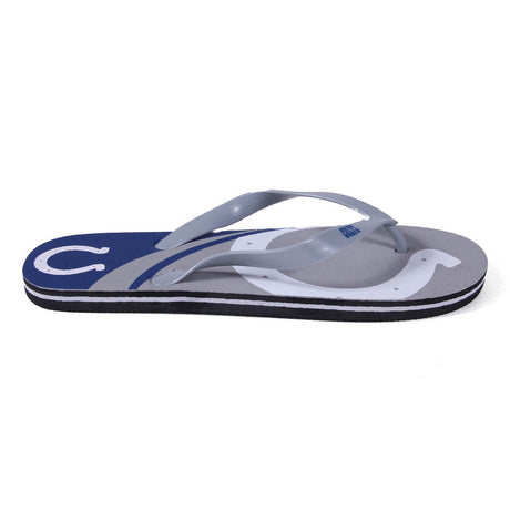 Indianapolis Colts FOCO Big Logo Flip Flops
