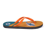 Miami Dolphins FOCO Big Logo Flip Flops