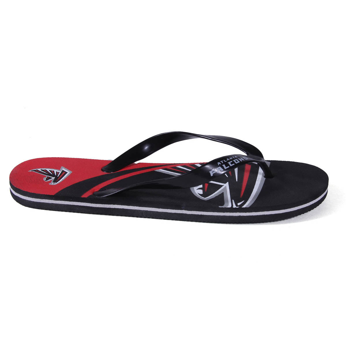Atlanta Falcons FOCO Big Logo Flip Flops