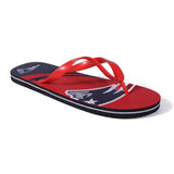 New England Patriots FOCO Big Logo Flip Flops