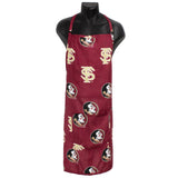 Florida State Seminoles Grilling Tailgating Apron with 9" Pocket, Adjustable