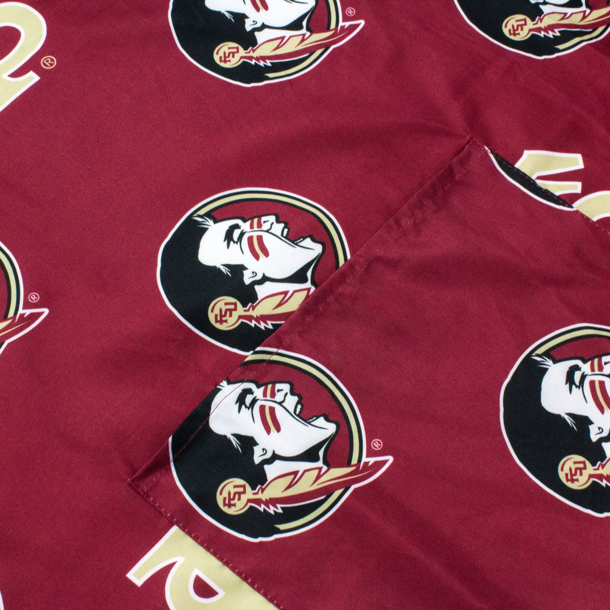 Florida State Seminoles Grilling Tailgating Apron with 9" Pocket, Adjustable
