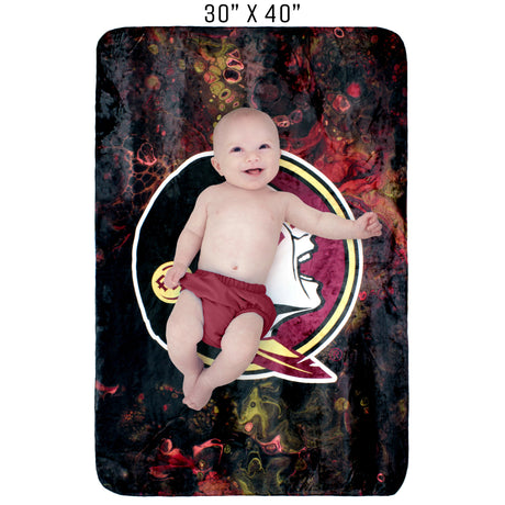 Florida State Seminoles Sublimated Soft Throw Blanket