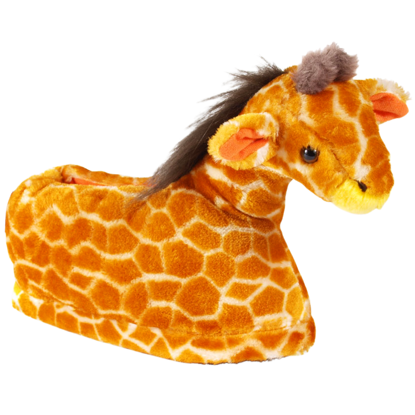 Giraffe Comfy Animal Slippers