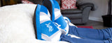 Detroit Lions ComfyFeet Original Comfy Feet Sneaker Slippers