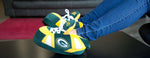 Green Bay Packers ComfyFeet Original Comfy Feet Sneaker Slippers