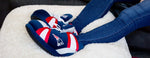 New England Patriots ComfyFeet Original Comfy Feet Sneaker Slippers