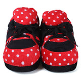 Nebraska Cornhuskers Comfy Feet Polka Dot Slippers
