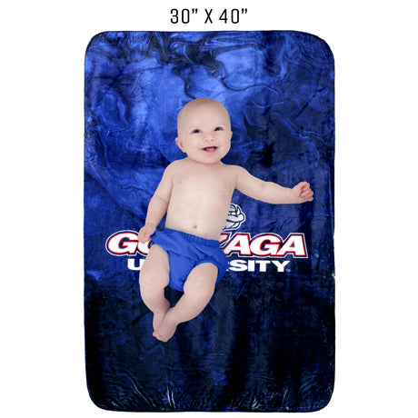 Gonzaga Bulldogs Sublimated Soft Throw Blanket