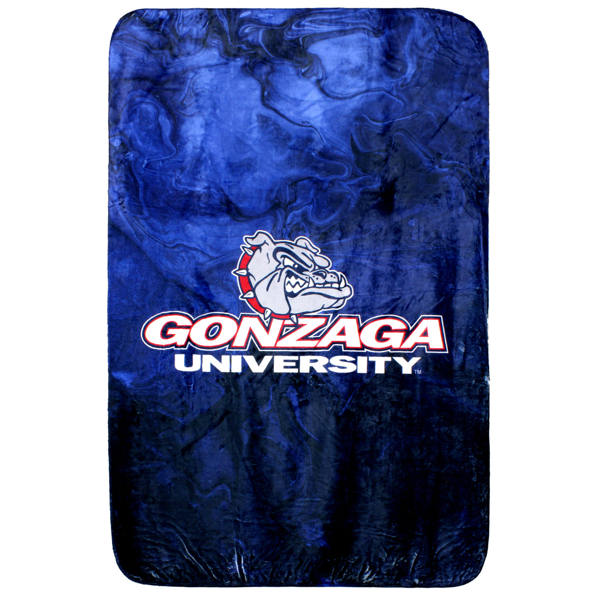 Gonzaga Bulldogs Sublimated Soft Throw Blanket