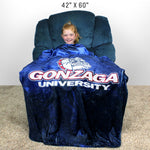 Gonzaga Bulldogs Sublimated Soft Throw Blanket