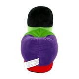 Pair of Hulk slippers in bold green plush, footwear for Marvel fans