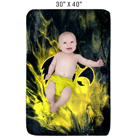 Iowa Hawkeyes Sublimated Soft Throw Blanket