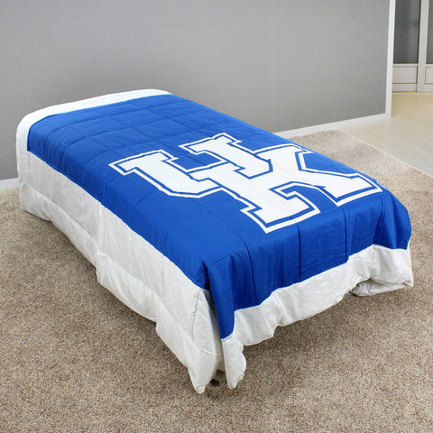 Kentucky Wildcats 2 Sided Big Logo Light Comforter