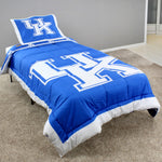 Kentucky Wildcats Reversible Cotton Comforter Set