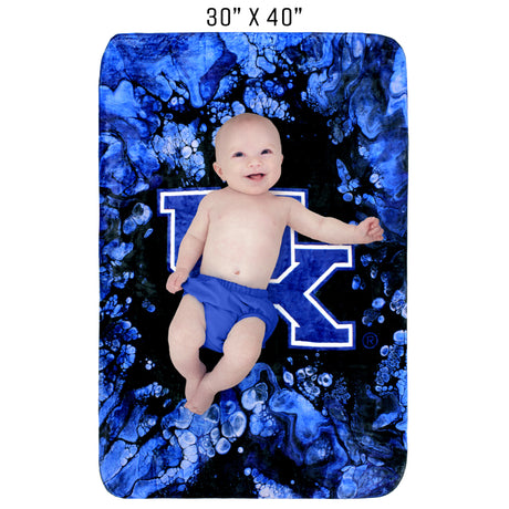 Kentucky Wildcats Sublimated Soft Throw Blanket