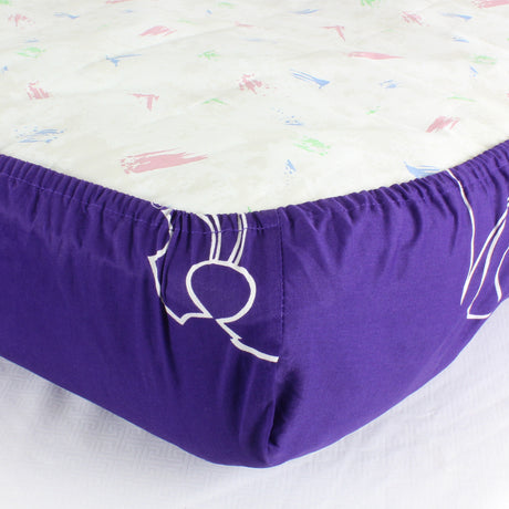 Kansas State Wildcats Baby Crib Fitted Sheet
