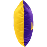 LSU Tigers 2 Sided Decorative Pillow, 16" x 16", Made in the USA