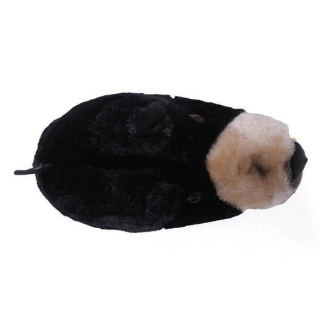 Black Bear Comfy Animal Slippers