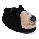 Black Bear Comfy Animal Slippers