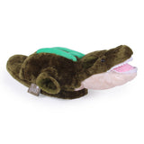 Alligator Open Back Slip On Slippers