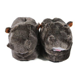 Hippo Comfy Animal Slippers