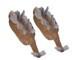 Stegosaurus Comfy Animal Slippers