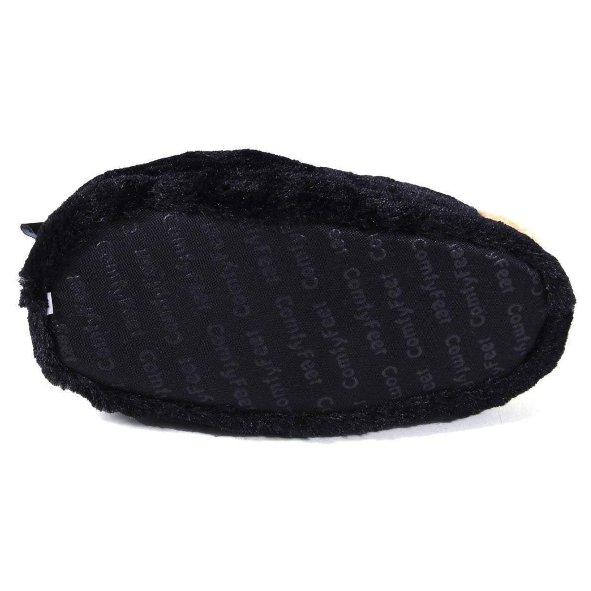 Black Bear Comfy Animal Slippers