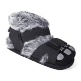 Gray and Black Hairy Feet