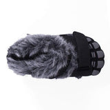 Gray and Black Hairy Feet