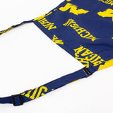 Michigan Wolverines Grilling Tailgating Apron with 9" Pocket, Adjustable