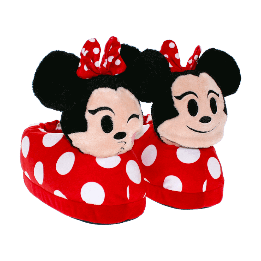 Minnie Mouse Emoji Flipemz Slippers