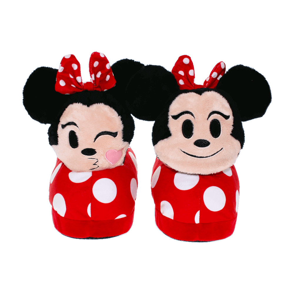 Minnie Mouse Emoji Flipemz Slippers